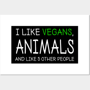 Vegan Funny Quote Meme Posters and Art